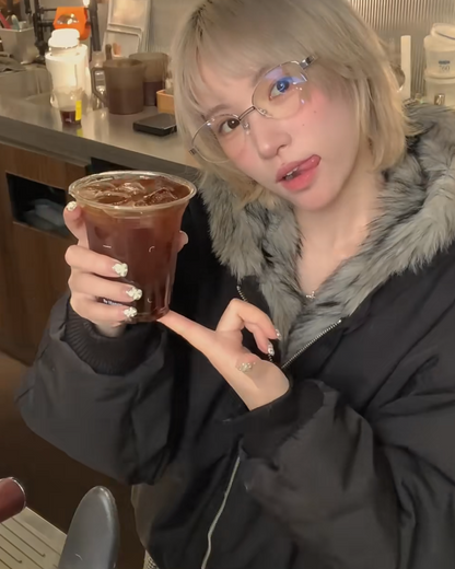 ジップフードファージャケット B0092