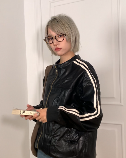 ヴィンテージラインPUレザージャケット B0096