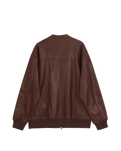 ヴィンテージラインPUレザージャケット B0096