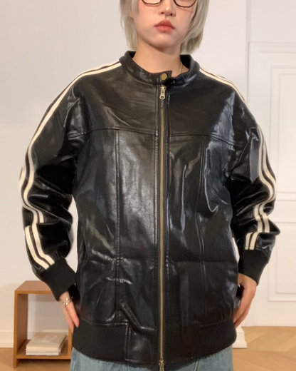 ヴィンテージラインPUレザージャケット B0096