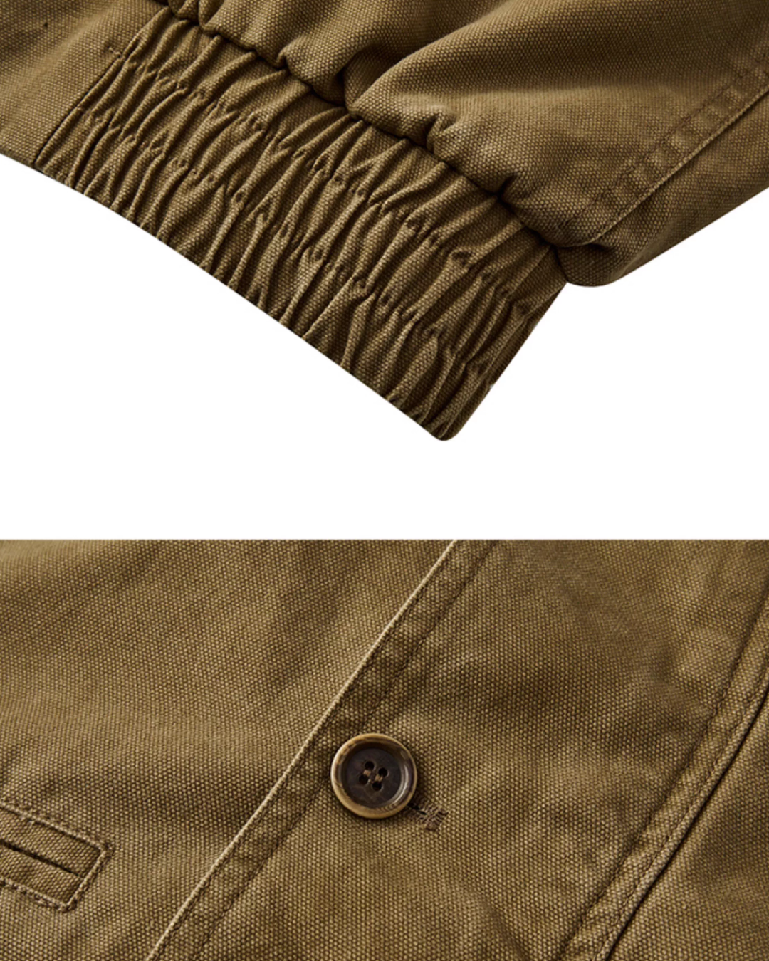 ジップボタンハイネックアウター B0101