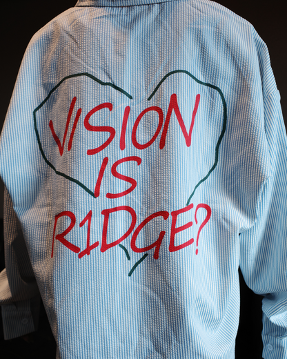 バックプリントストライプシャツ EM0002