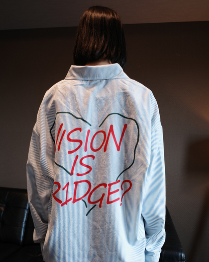 バックプリントストライプシャツ EM0002