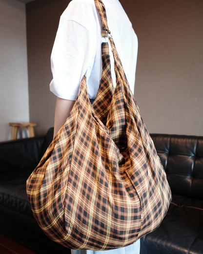 3wayジップチェックバッグ EM0003