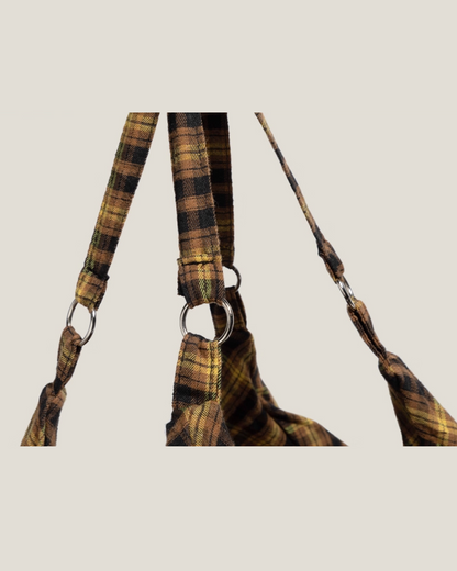 3wayジップチェックバッグ EM0003