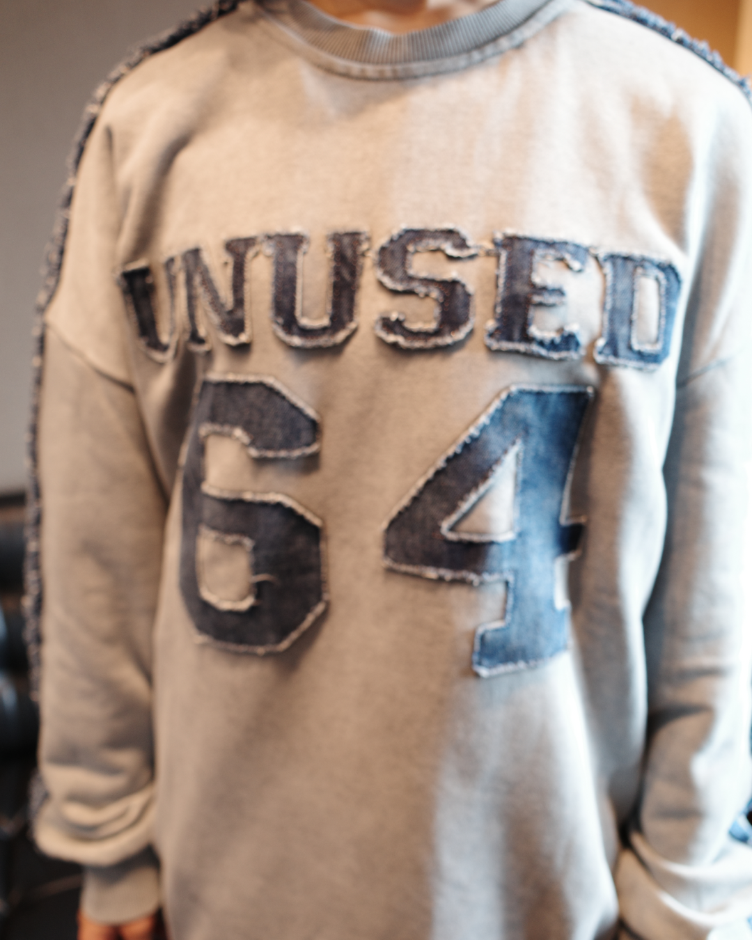 デニムデザインスウェット EM0004