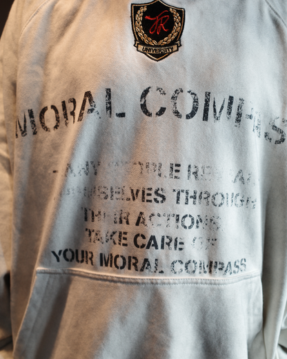 フェードレタリングプルオーバーパーカー EM0005