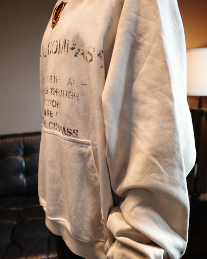 フェードレタリングプルオーバーパーカー EM0005