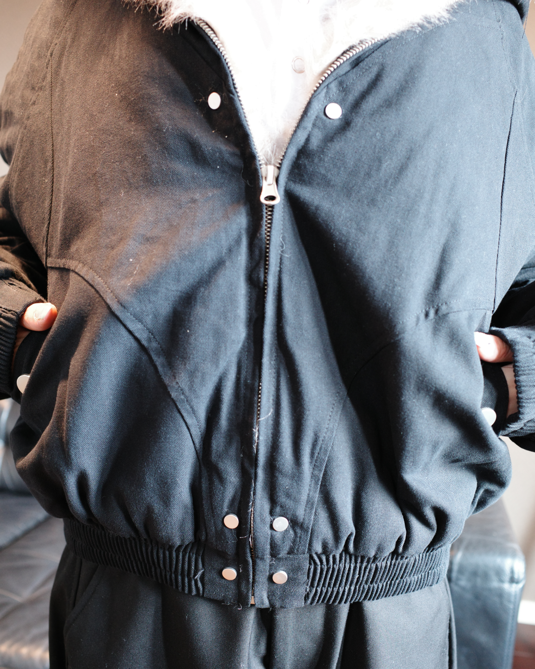 フードファージップジャケット EM0006