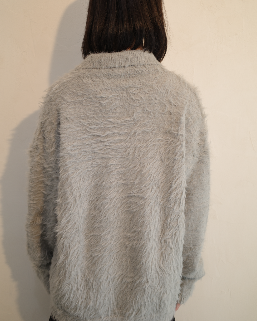 ビッグロゴシャギーニット EM0012