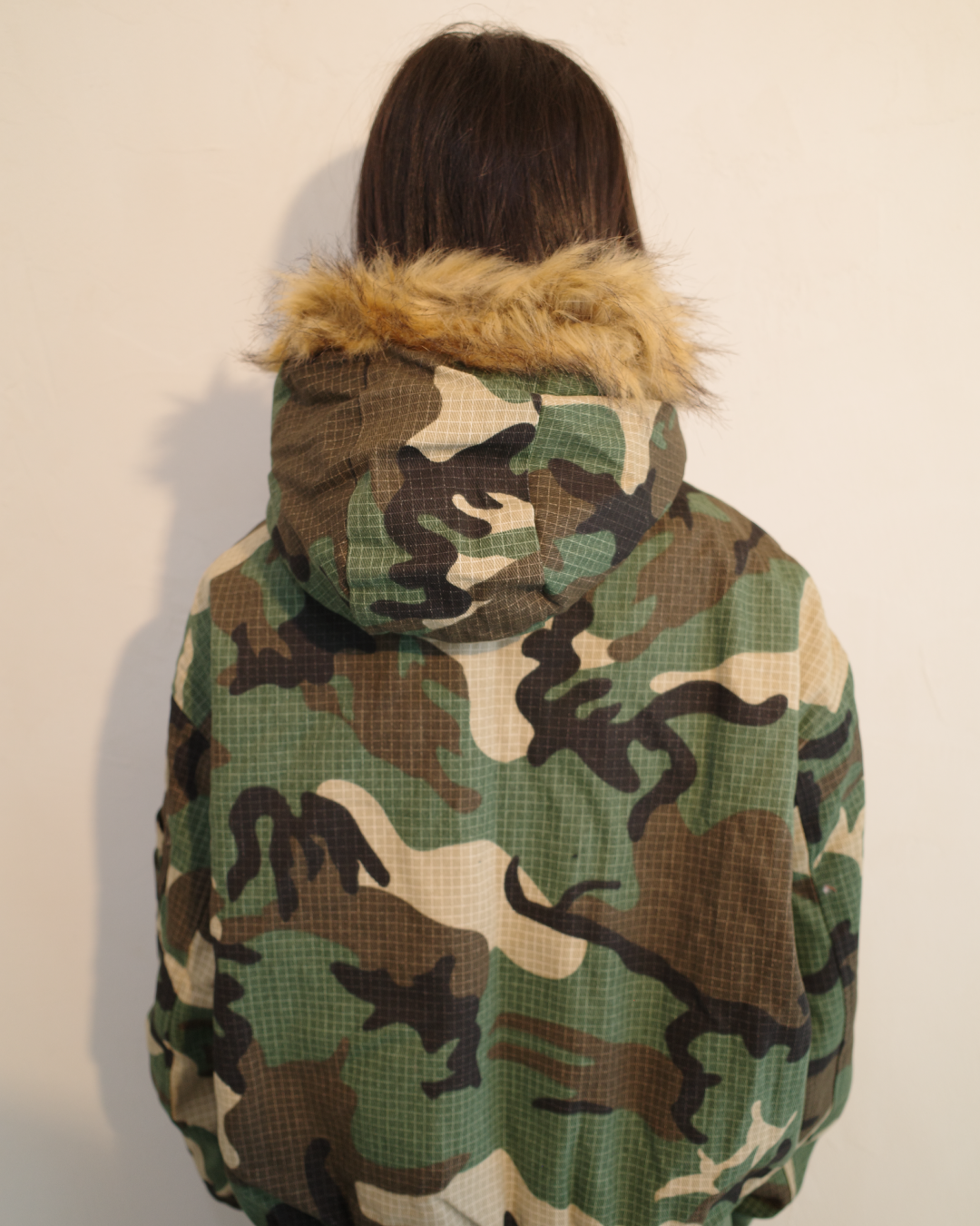 リバーシブル迷彩ファージャケット EM0013