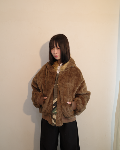 リバーシブル迷彩ファージャケット EM0013