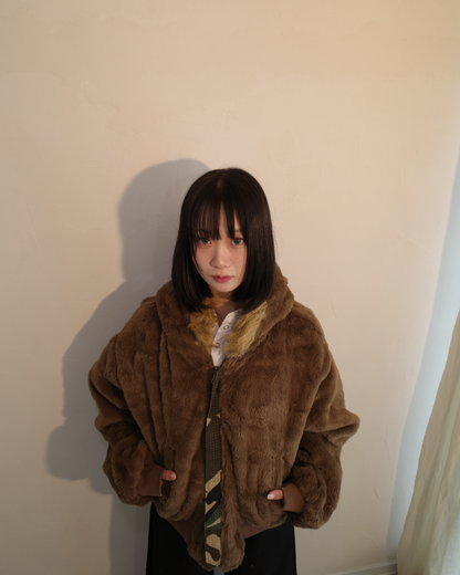 リバーシブル迷彩ファージャケット EM0013