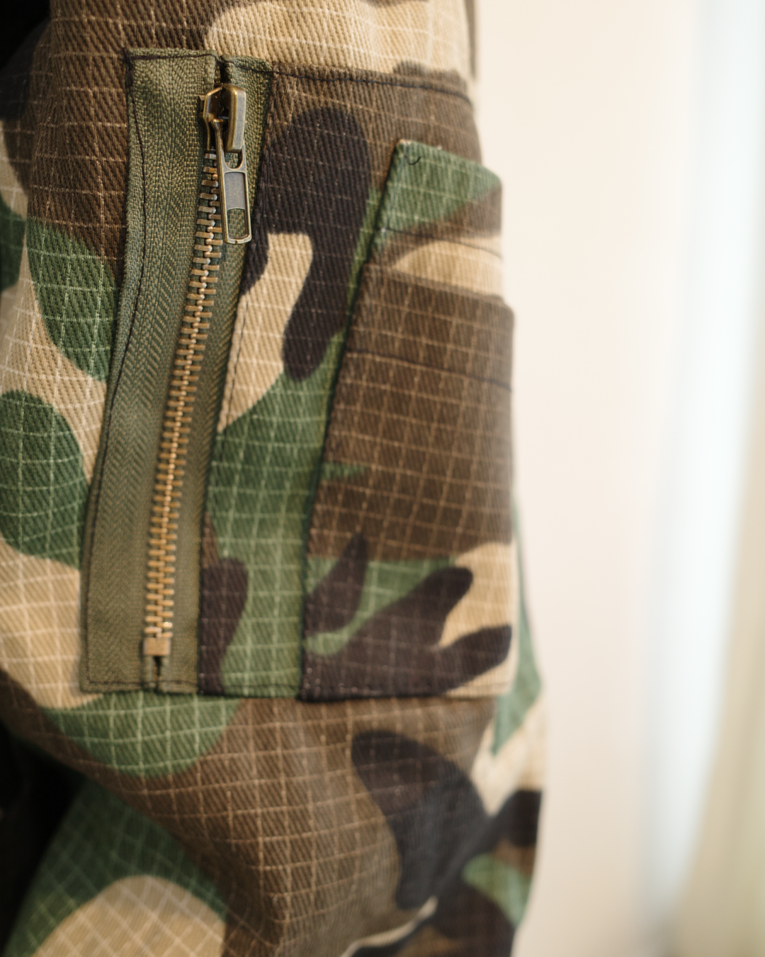 リバーシブル迷彩ファージャケット EM0013