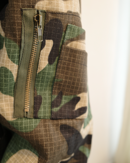 リバーシブル迷彩ファージャケット EM0013