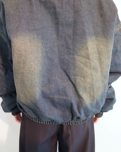 デニムファーキルティングジャケット EM0016