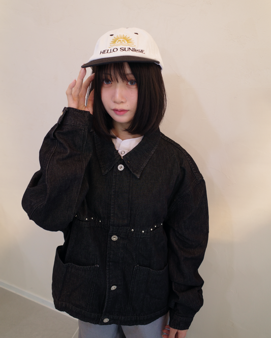 スタッズデニムジャケット EM0017
