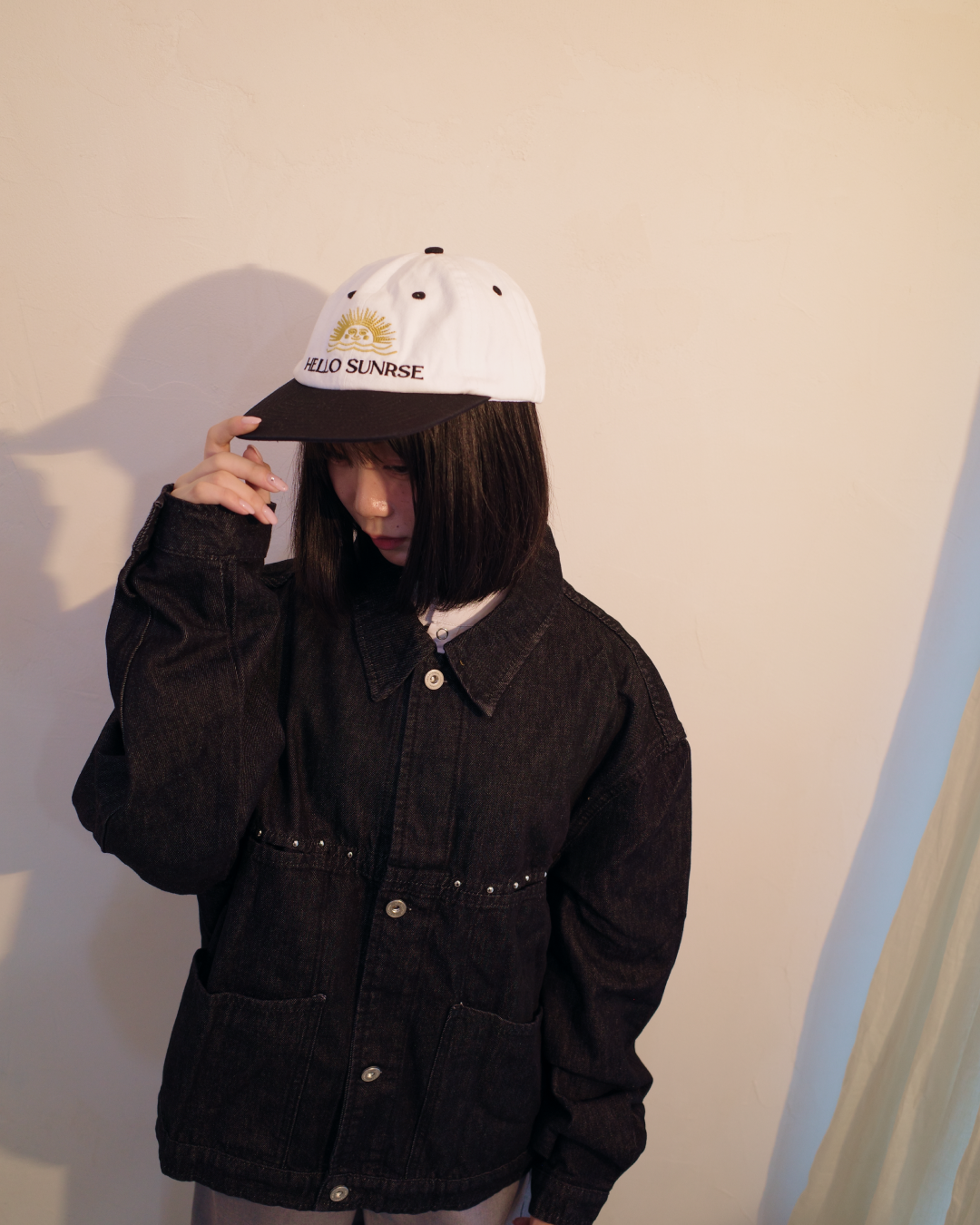 スタッズデニムジャケット EM0017