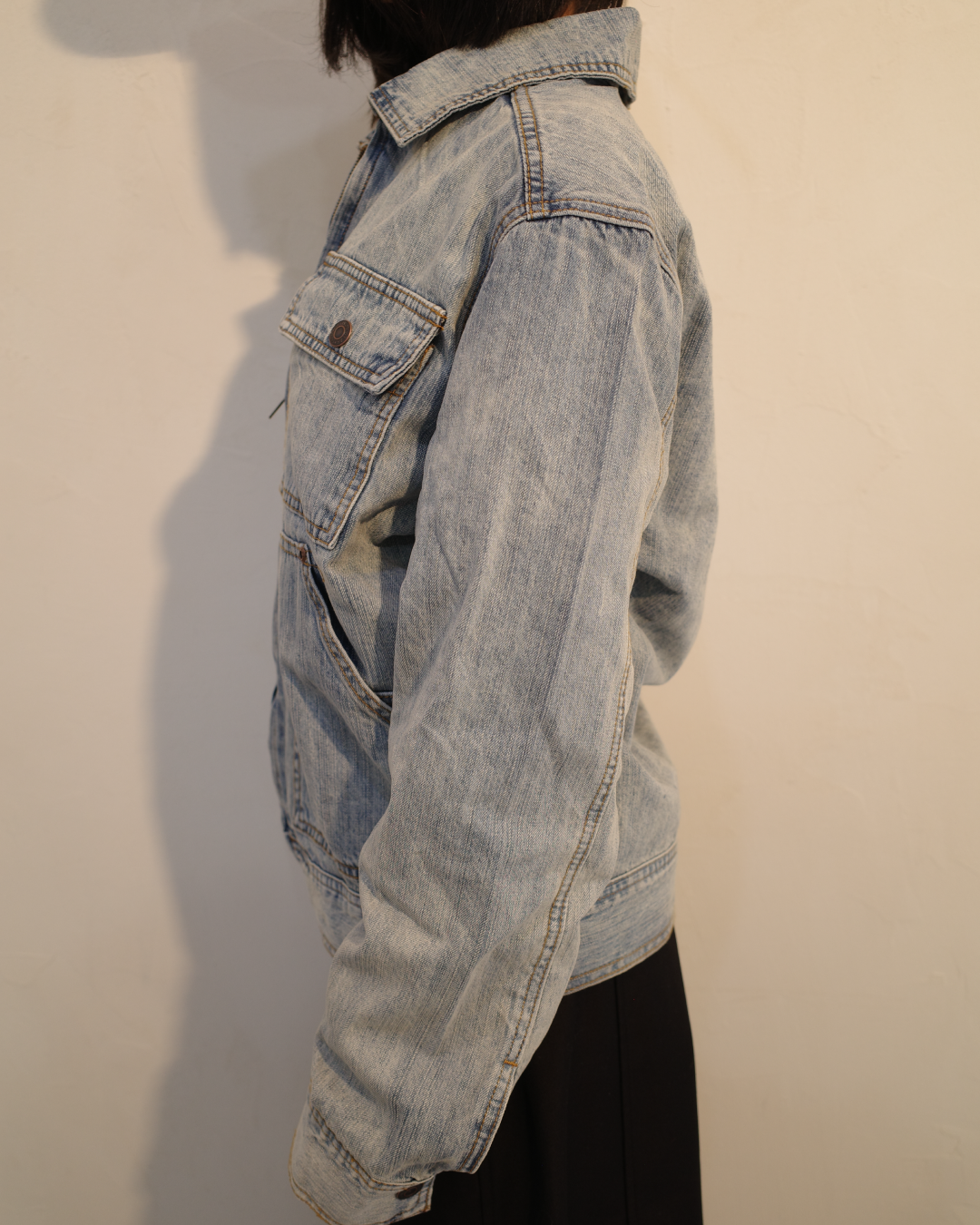 ジップポケットデニムジャケット EM0018