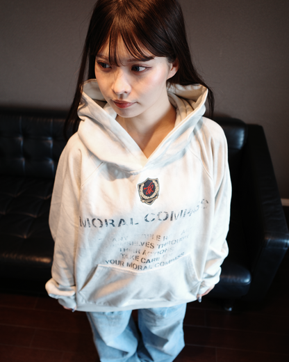 フェードレタリングプルオーバーパーカー MY0004