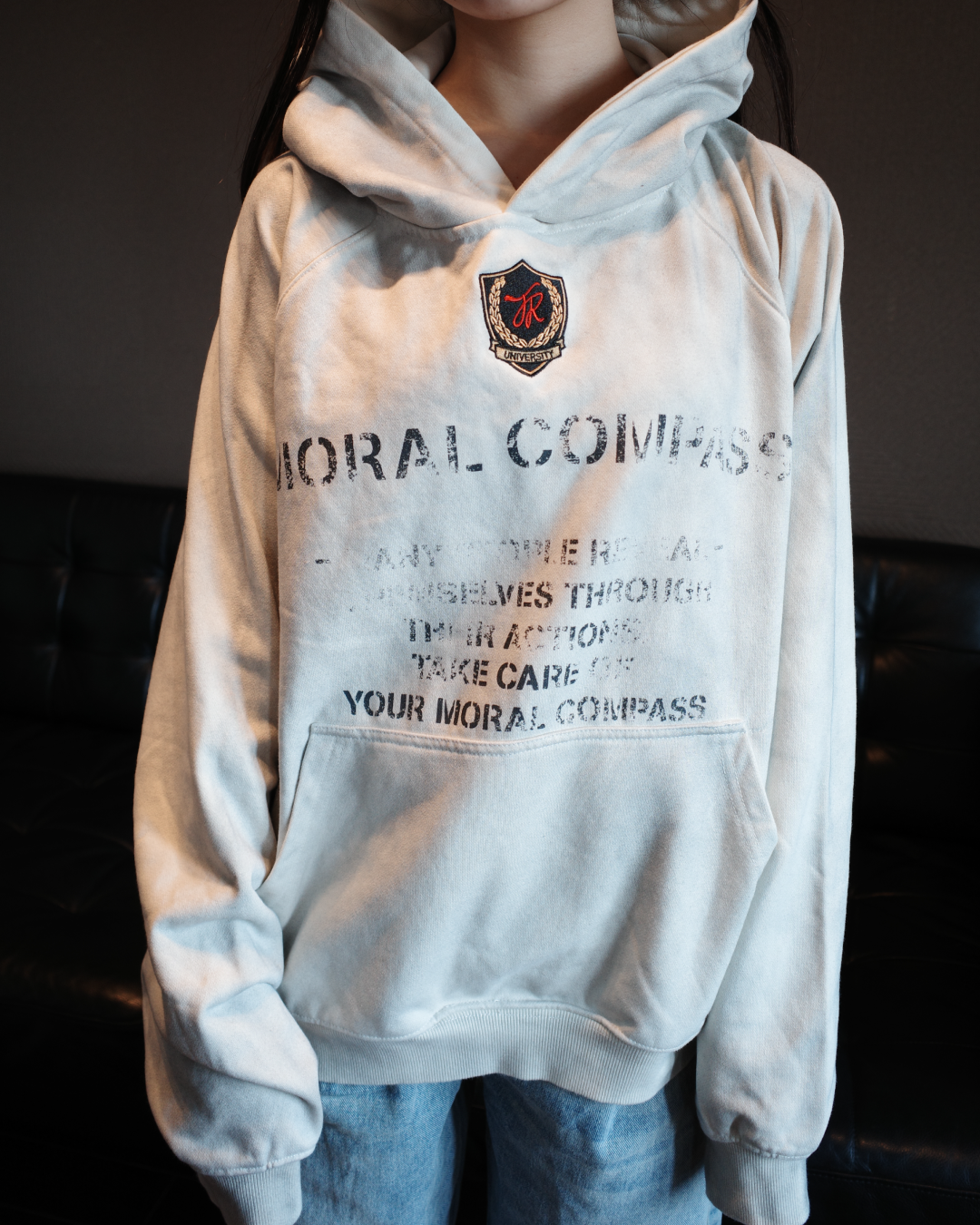 フェードレタリングプルオーバーパーカー MY0004