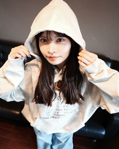 フェードレタリングプルオーバーパーカー MY0004