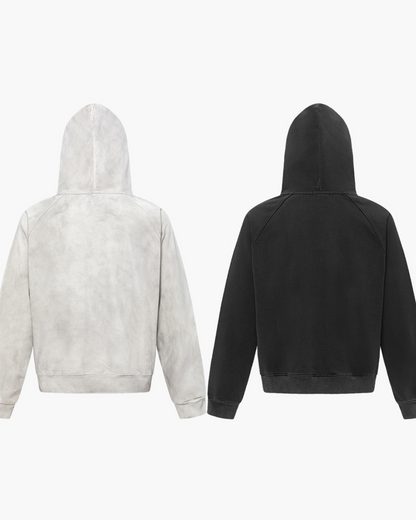 フェードレタリングプルオーバーパーカー EM0005