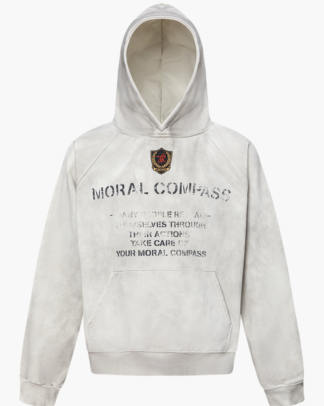 フェードレタリングプルオーバーパーカー EM0005